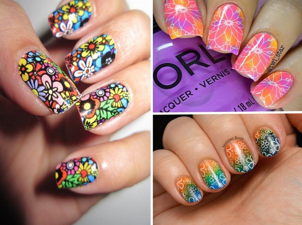 Amor de verano: manicura hippie - la tendencia actual-2016