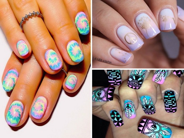 Amor de verano: manicura hippie - la tendencia actual-2016