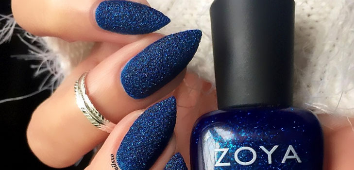 El mejor arte de uñas de Año Nuevo con barnices Zoya Enchanted