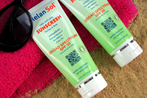 Crema después de tomar el sol para el cuerpo