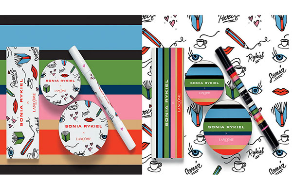 La magia de los signos parisinos: la colección decorativa de Sonia Rykiel x Lancôme