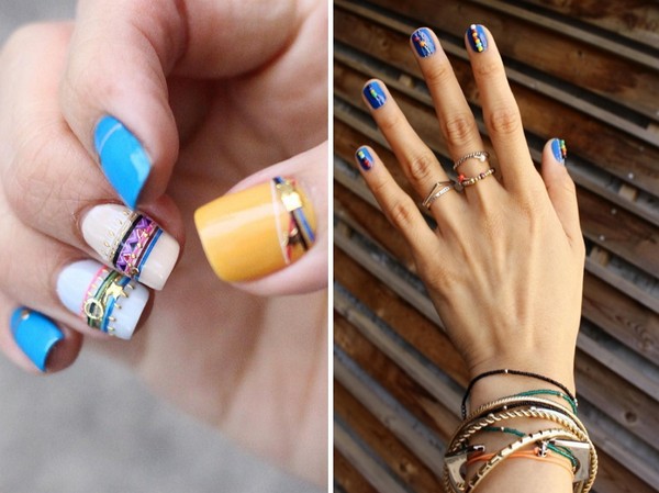 Pulseras de manicura - verano tendencia-2016