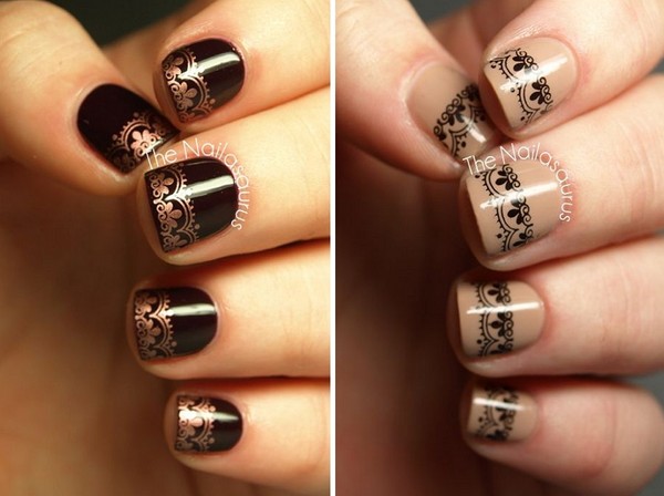 Mehendi de manicura - tendencia de verano-2016