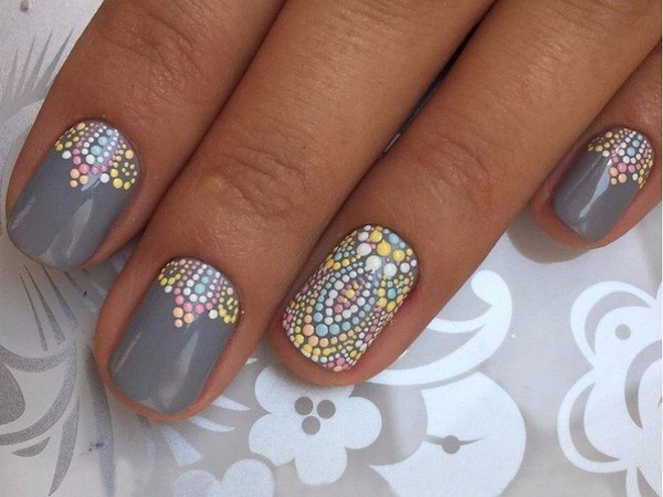 Mehendi de manicura - tendencia de verano-2016