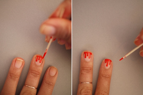 Manicura para Halloween