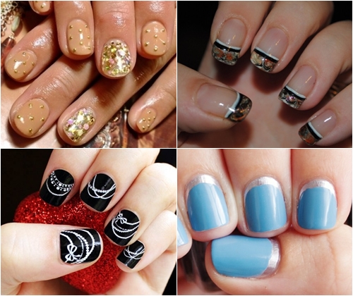 Manicura en uñas cortas 2013