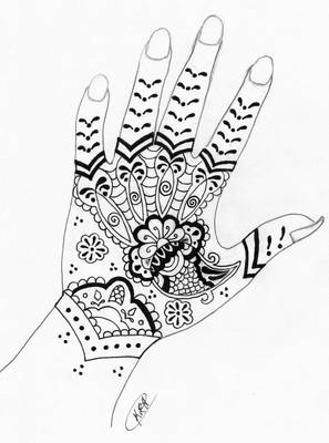Mehendi en casa