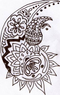 Mehendi en casa