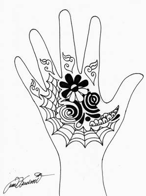 Mehendi en casa: diseños de fotos y bocetos para mehendi