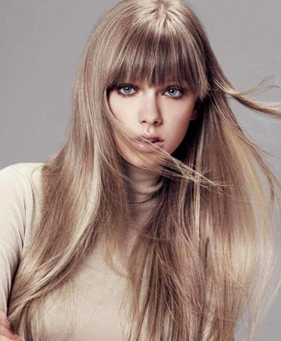 Destacando el cabello rubio