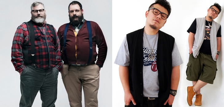 Moda para hombres gordos en 2014: características de corte, colores perfectos y materiales