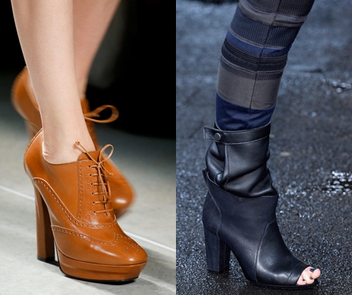Zapatos de mujer de moda otoño invierno 2014: fotos de los zapatos de invierno más de moda de 2014