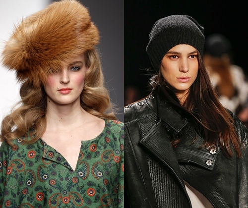 Fashion headwear winter 2014: fotos de los sombreros más de moda para mujer y hombre 
