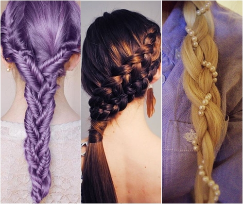 Trenzas de moda invierno 2013