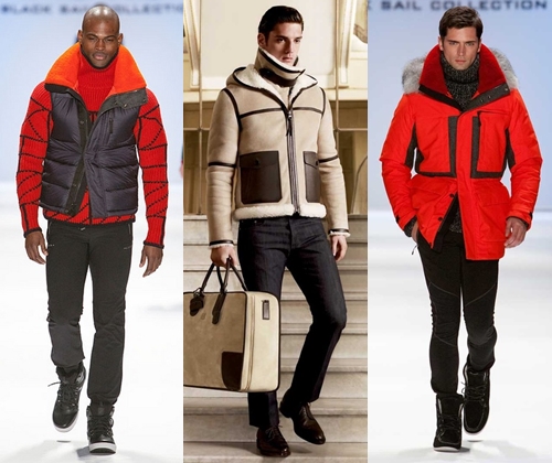 Chaquetas de moda para hombres y chaquetas de invierno de invierno 2014: fotos de los estilos más de moda y modelos de chaquetas