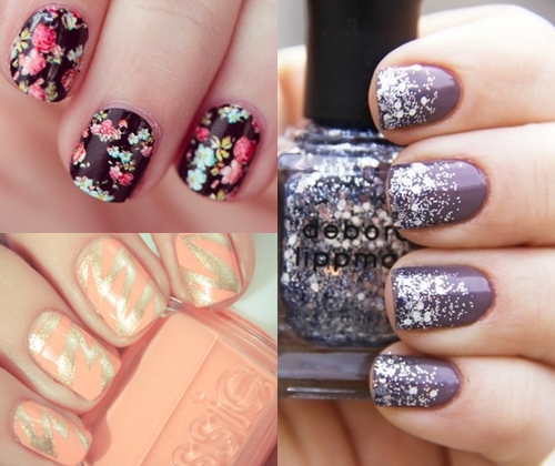 Moda uñas invierno 2013 -2014: foto de las opciones de diseño de uñas más de moda en 2014 