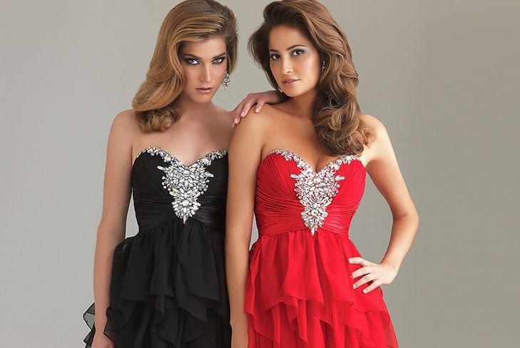 Vestidos de moda de año nuevo 2014, fotos de vestidos