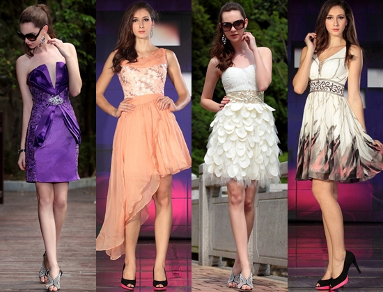 Vestidos de moda de año nuevo 2014, fotos de vestidos