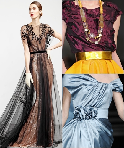 Vestidos de moda para la graduación 2013