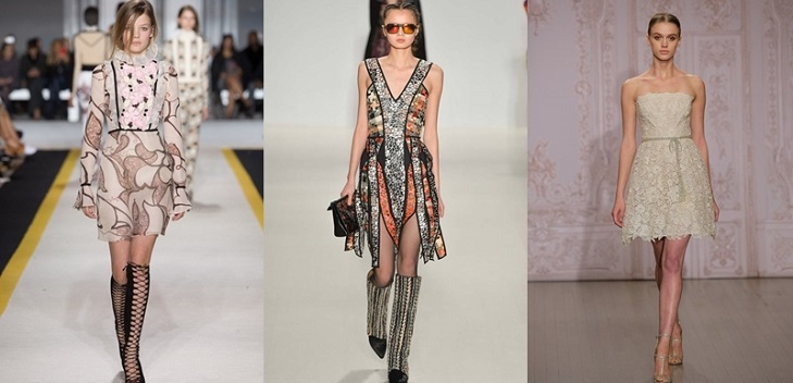Vestidos de moda otoño-invierno 2015-2016 (foto): ¿qué vestidos serán los más a la moda en 2015?