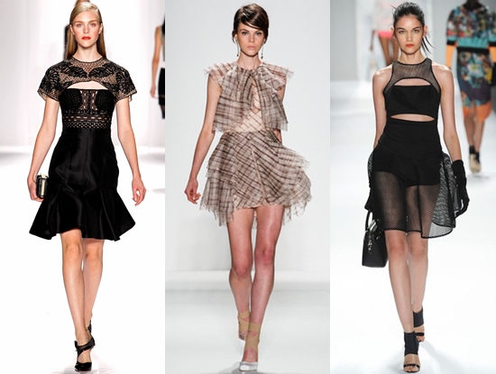 Vestidos de moda en la primavera de 2014