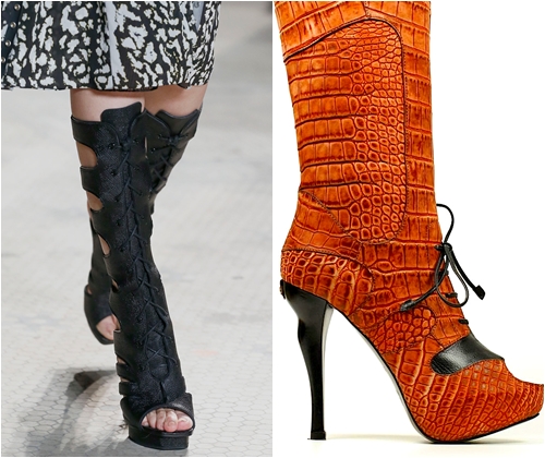 Botas de moda primavera-verano 2013