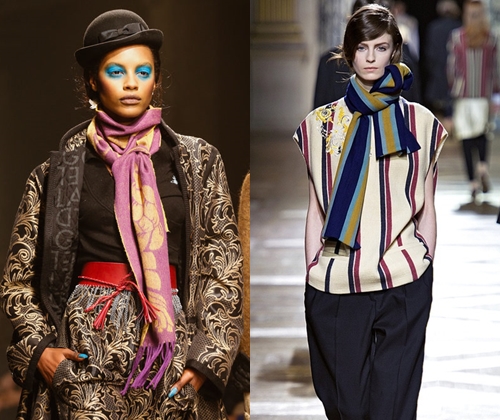 Bufandas de moda invierno 2013-2014 