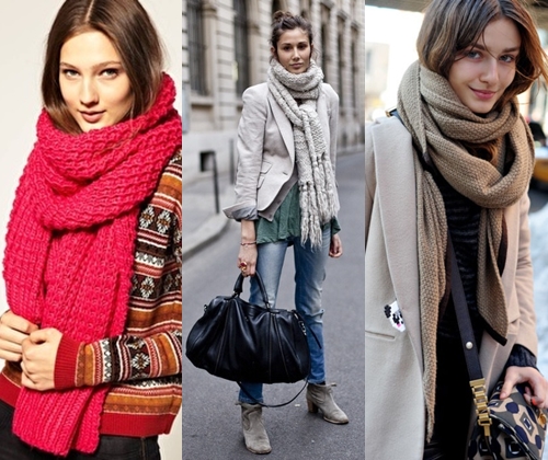 Bufandas de moda invierno 2013-2014 
