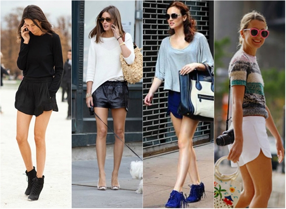 Pantalones cortos de moda verano 2014