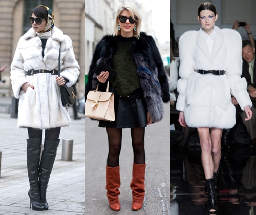 Abrigos de invierno de moda 2013-2014