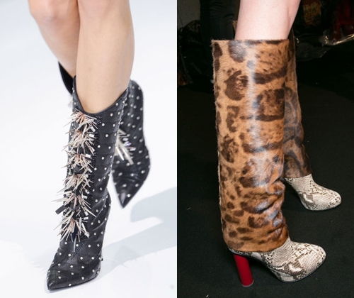 Botas y botas de mujer de moda, otoño invierno 2015-2016 (foto) 