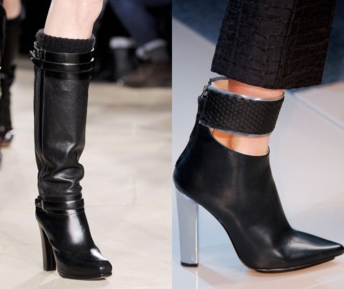Botas y botas de mujer de moda, otoño invierno 2015-2016 (foto) 