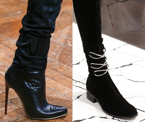 Botas y botas de mujer de moda, otoño invierno 2015-2016 (foto) 
