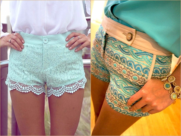 Los pantalones cortos de moda de las mujeres 2014