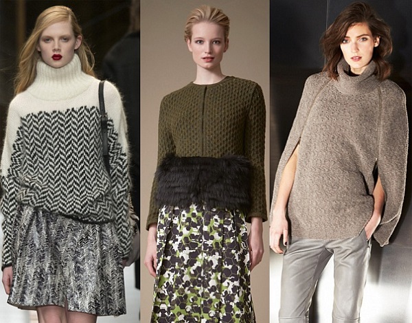 Los suéteres de las mujeres de moda otoño invierno 2015-2016: foto de los suéteres de punto más de moda de 2015