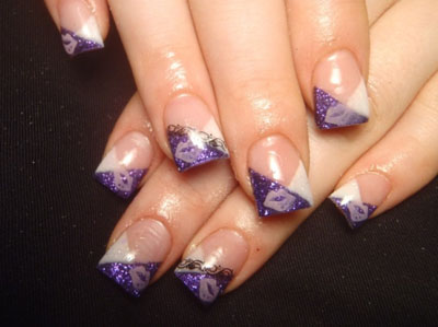 Manicura francesa de moda 2015, foto de la manicura francesa más a la moda Manicura francesa de moda 2015, foto de la manicura francesa más a la moda