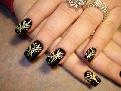 Manicura francesa de moda 2015, foto de la manicura francesa más a la moda Manicura francesa de moda 2015, foto de la manicura francesa más a la moda
