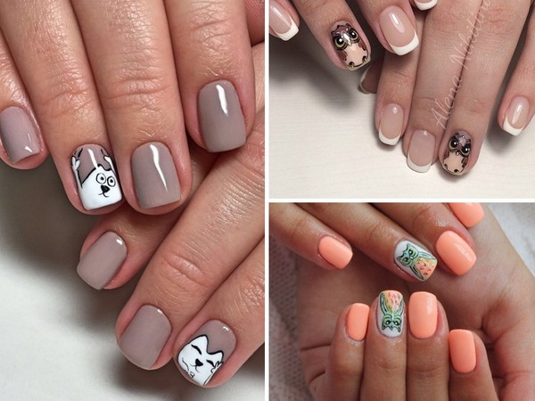Arte de uñas en un clavo - otoño tendencia-2016