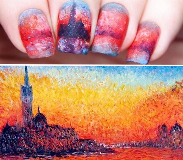 Pintura de Neil: Art Manicure - Trend-2016
