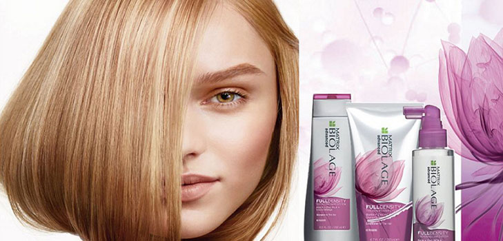Know-how para cabello sin vida: nuevos artículos Matrix Full Density