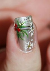 Manicura de año nuevo 2011