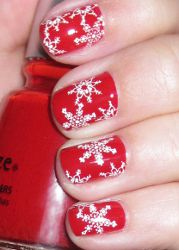 Manicura de año nuevo 2011