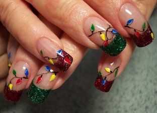 Manicura de año nuevo 2011