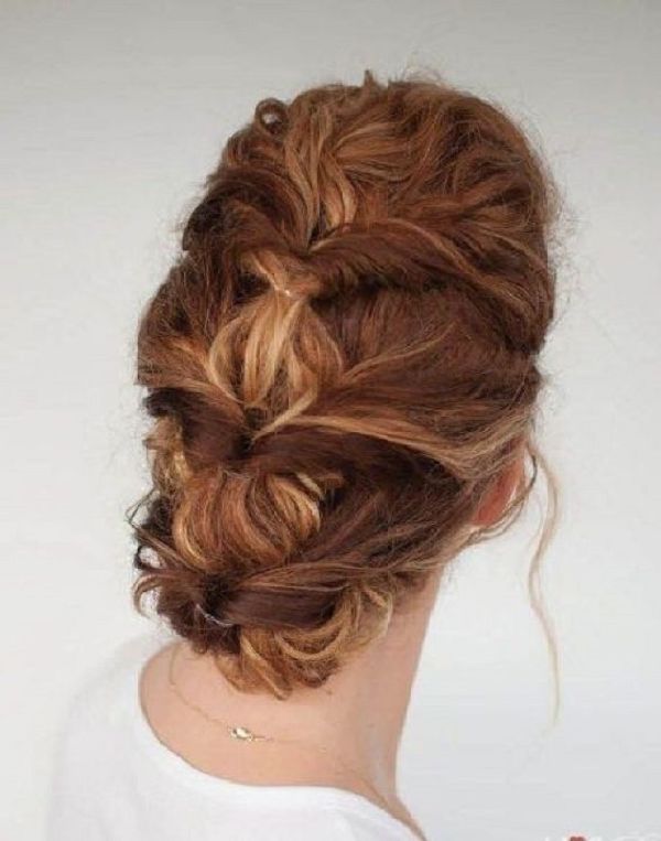 Peinado por el Año Nuevo del Petardo por sus propias manos: ideas de moda para el cabello corto, mediano y largo, foto