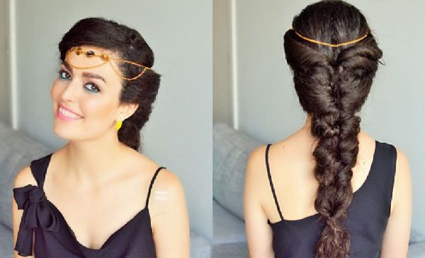 Peinado por el Año Nuevo del Petardo por sus propias manos: ideas de moda para el cabello corto, mediano y largo, foto