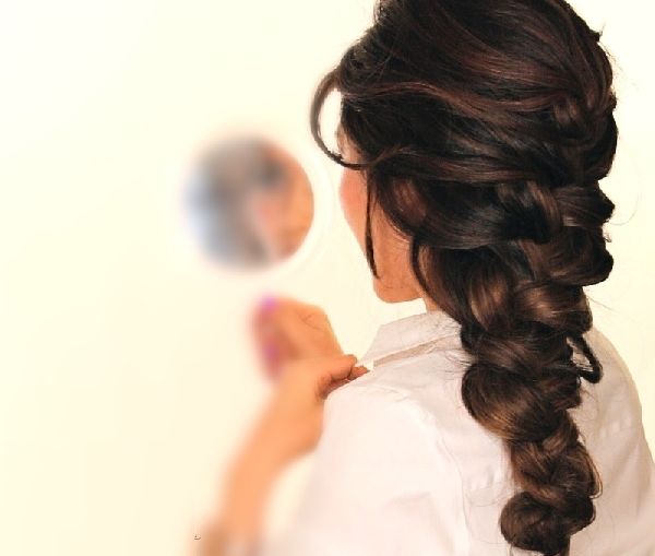 Peinado por el Año Nuevo del Petardo por sus propias manos: ideas de moda para el cabello corto, mediano y largo, foto