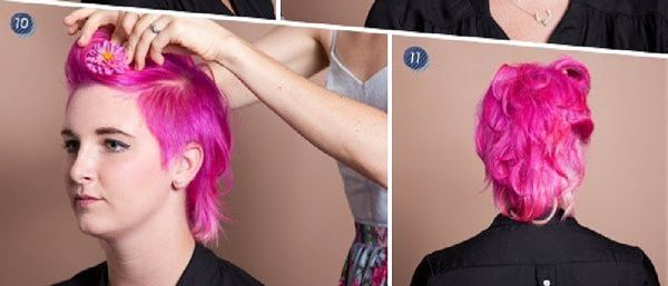 Peinado por el Año Nuevo del Petardo por sus propias manos: ideas de moda para el cabello corto, mediano y largo, foto