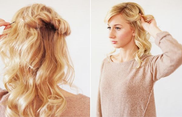 Peinado por el Año Nuevo del Petardo por sus propias manos: ideas de moda para el cabello corto, mediano y largo, foto