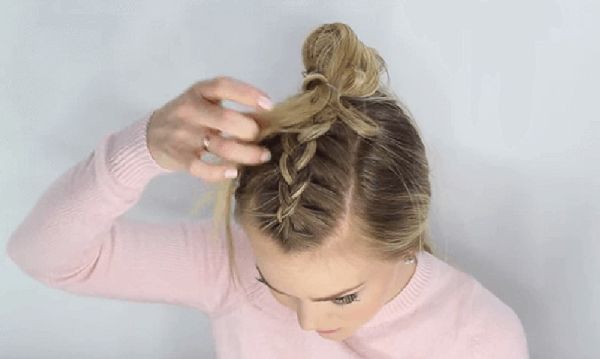 Peinado por el Año Nuevo del Petardo por sus propias manos: ideas de moda para el cabello corto, mediano y largo, foto