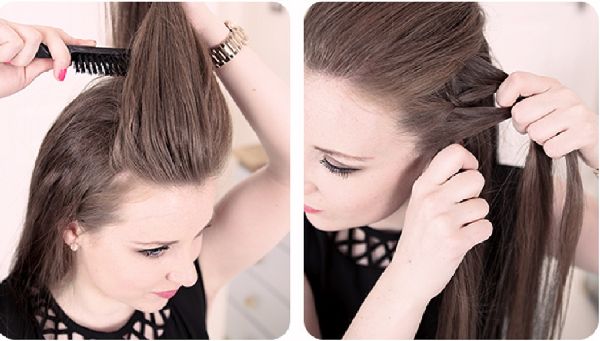 Peinado por el Año Nuevo del Petardo por sus propias manos: ideas de moda para el cabello corto, mediano y largo, foto